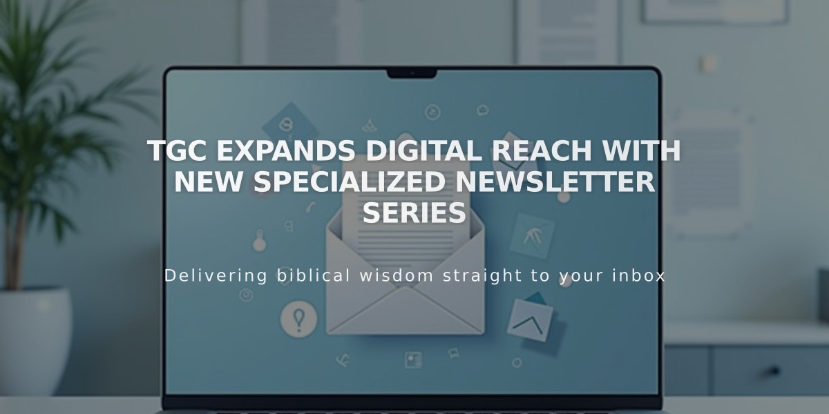 TGC Expands Digital Reach with New Specialized Newsletter Series