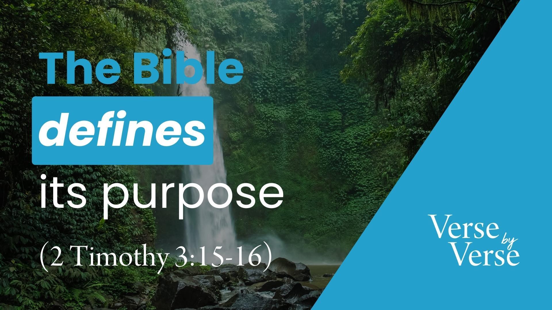 Bible verses with definitions shown