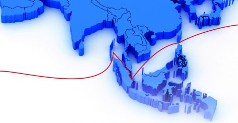 South China Sea shipping routes map