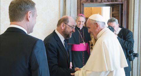 European leaders meet with Pope Francis