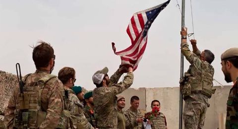 US flag raised at Iwo Jima